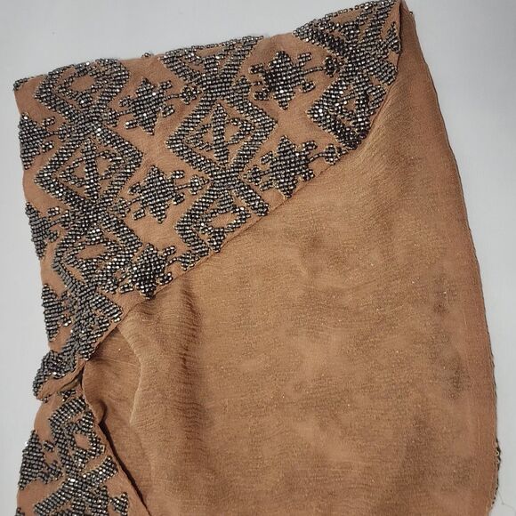 Mignonne Gavigan Dakota Necklace Beaded Embellished Statement Scarf Necklace - Picture 5 of 10